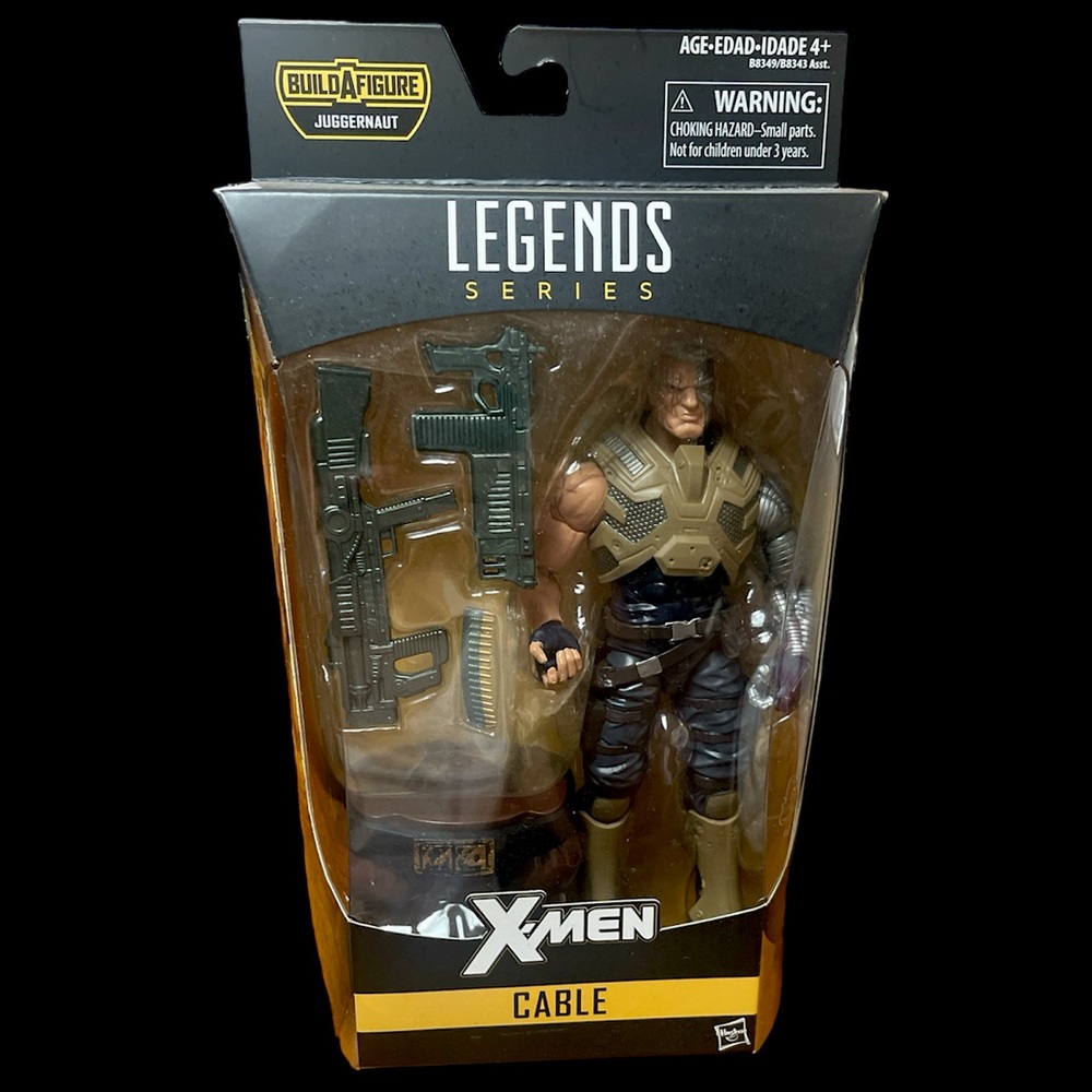 2016 Marvel Legends BAF Juggernaut Series CABLE 6” X-Men Action Figure